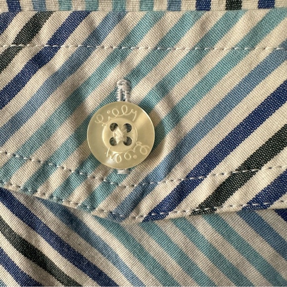 Lilly Pulitzer White Label Striped Button Down Top - Picture 5 of 14